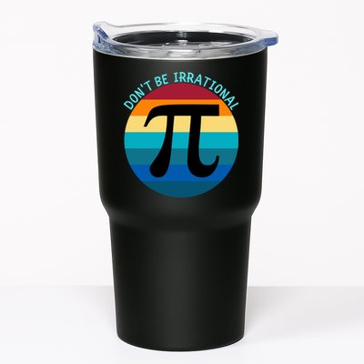 Don't Be Irrational, Happy Pi Irrational, Funny Symbol Pi Day Tumbler