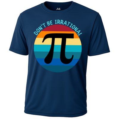Don't Be Irrational, Happy Pi Irrational, Funny Symbol Pi Day Performance Shirt