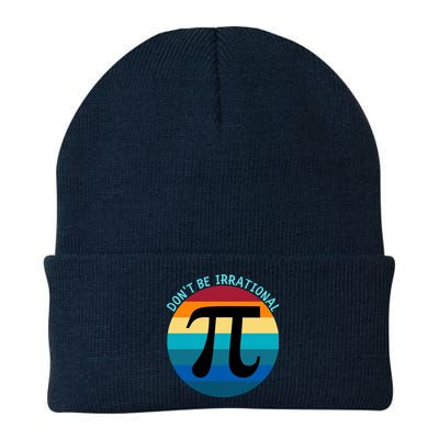 Don't Be Irrational, Happy Pi Irrational, Funny Symbol Pi Day Beanie