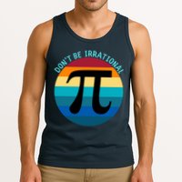 Don't Be Irrational, Happy Pi Irrational, Funny Symbol Pi Day Tank Top