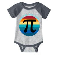 Don't Be Irrational, Happy Pi Irrational, Funny Symbol Pi Day Infant Baby Jersey Bodysuit