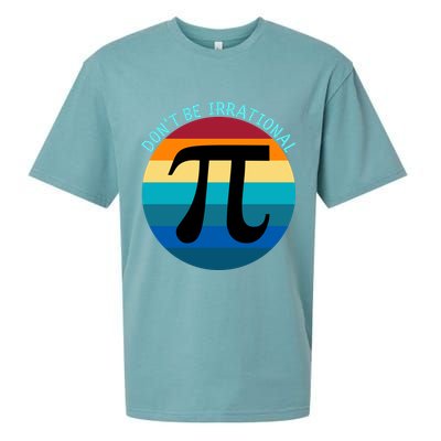 Don't Be Irrational, Happy Pi Irrational, Funny Symbol Pi Day Sueded Cloud Jersey T-Shirt