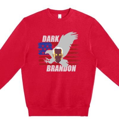 Dark Brandon Joe Biden Dark Brandon Meme Trending Premium Crewneck Sweatshirt