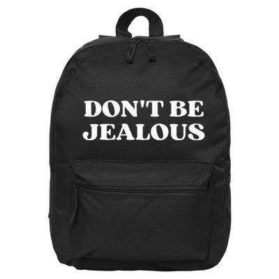 Dont Be Jealous Clothes Aesthetic 2000s 16 in Basic Backpack