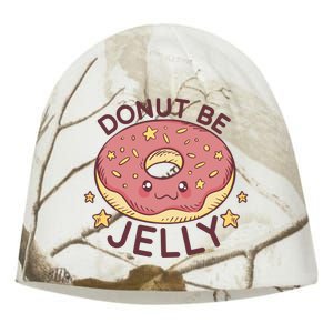 Donut Be Jelly Cute Funny Kati - Camo Knit Beanie