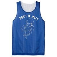 Dont Be Jelly Funny Humor Mesh Reversible Basketball Jersey Tank