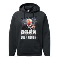 Dark Brandon Joe Biden Performance Fleece Hoodie