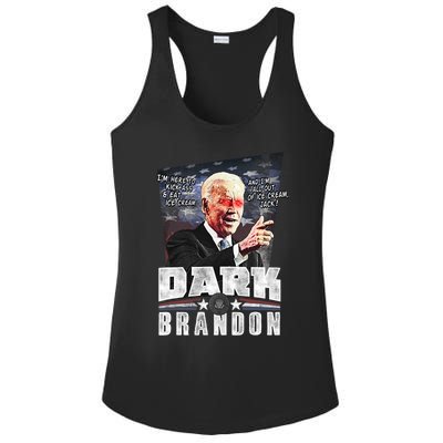 Dark Brandon Joe Biden Ladies PosiCharge Competitor Racerback Tank