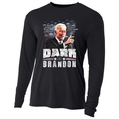 Dark Brandon Joe Biden Cooling Performance Long Sleeve Crew