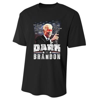 Dark Brandon Joe Biden Performance Sprint T-Shirt