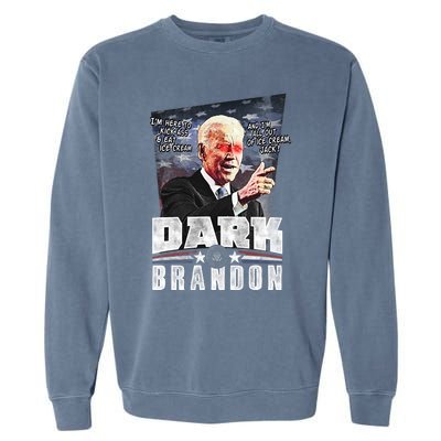 Dark Brandon Joe Biden Garment-Dyed Sweatshirt