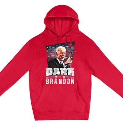 Dark Brandon Joe Biden Premium Pullover Hoodie