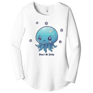 Don’T Be Jelly Women's Perfect Tri Tunic Long Sleeve Shirt