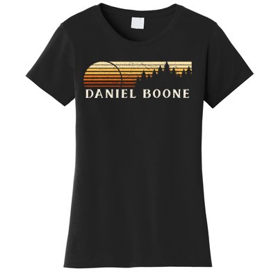 Daniel Boone Ky Vintage Evergreen Sunset Eighties Women's T-Shirt