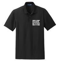 Dude Be KindOrange Unity Day antibullying unity day Dry Zone Grid Polo