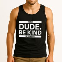 Dude Be KindOrange Unity Day antibullying unity day Tank Top