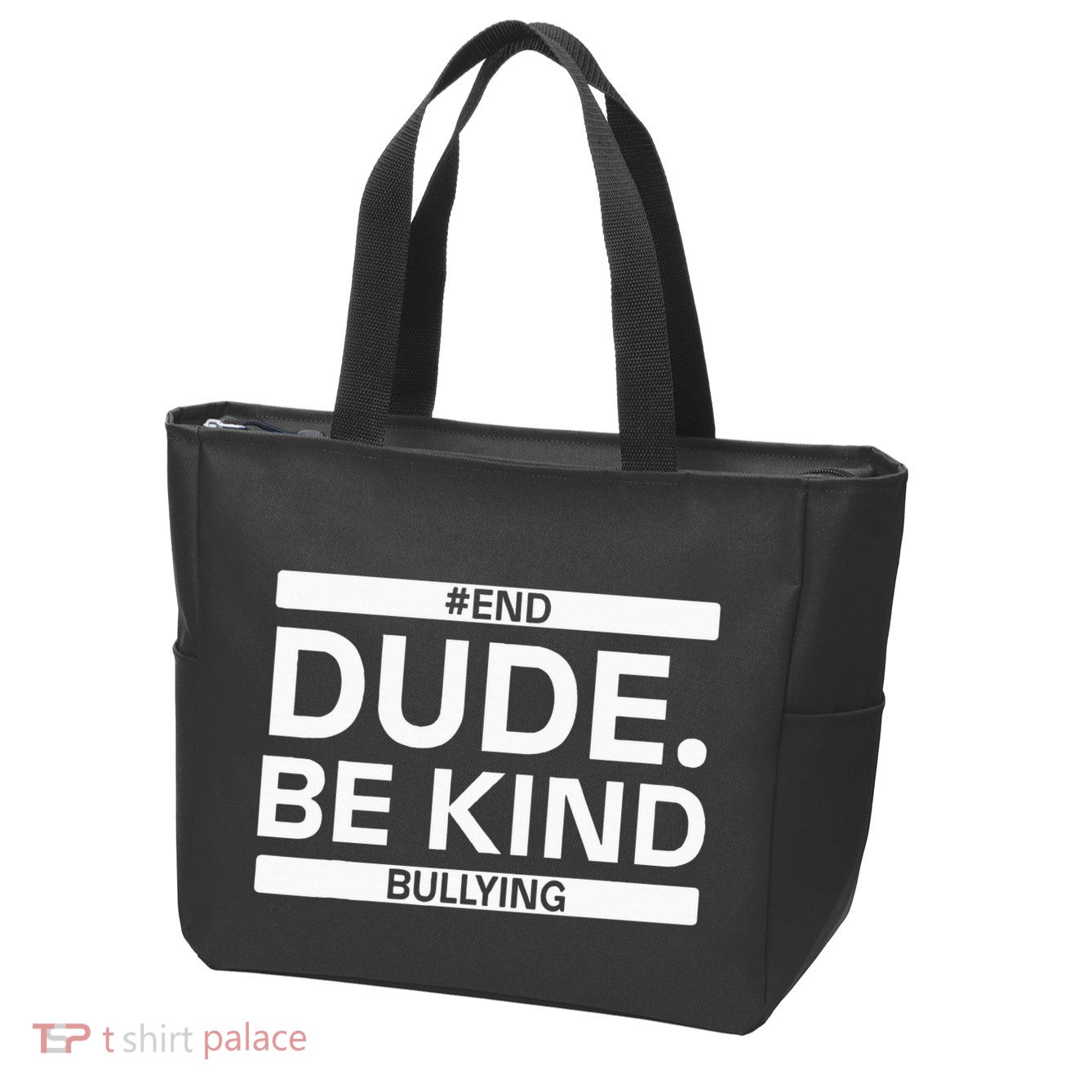 Dude Be KindOrange Unity Day antibullying unity day Zip Tote Bag