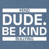 Dude Be KindOrange Unity Day antibullying unity day Garment-Dyed Sweatshirt