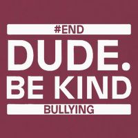 Dude Be KindOrange Unity Day antibullying unity day 16oz Travel Tumbler