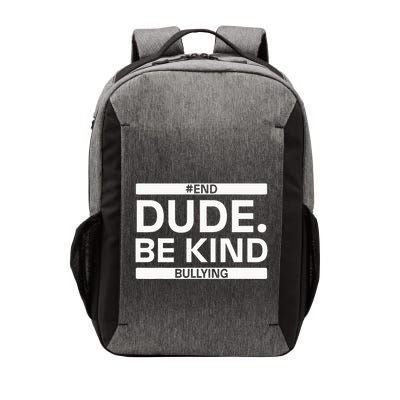 Dude Be KindOrange Unity Day antibullying unity day Vector Backpack