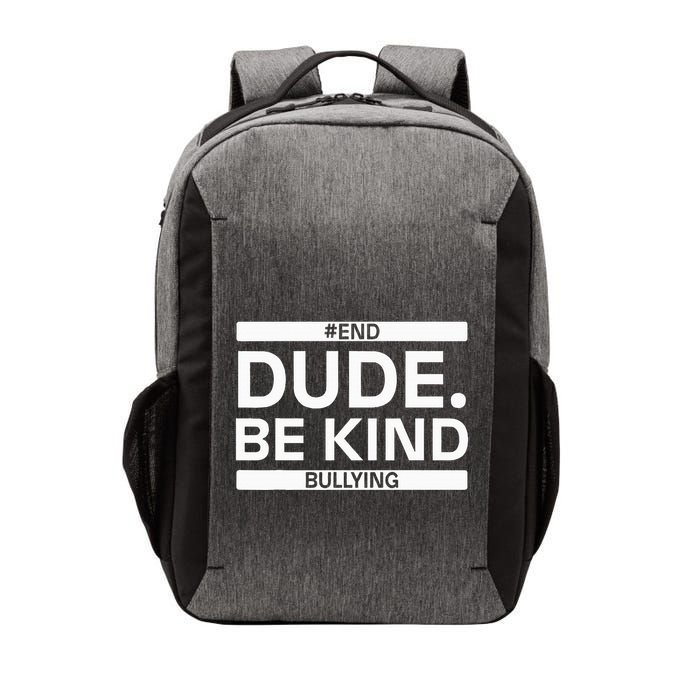 Dude Be KindOrange Unity Day antibullying unity day Vector Backpack