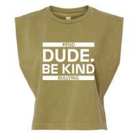 Dude Be KindOrange Unity Day antibullying unity day Garment-Dyed Women's Muscle Tee