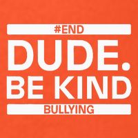 Dude Be KindOrange Unity Day antibullying unity day Button