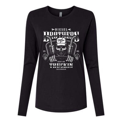 Diesel Brothers Keep On Truckin Womens Cotton Relaxed Long Sleeve T-Shirt