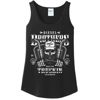 Diesel Brothers Keep On Truckin Ladies Essential Tank