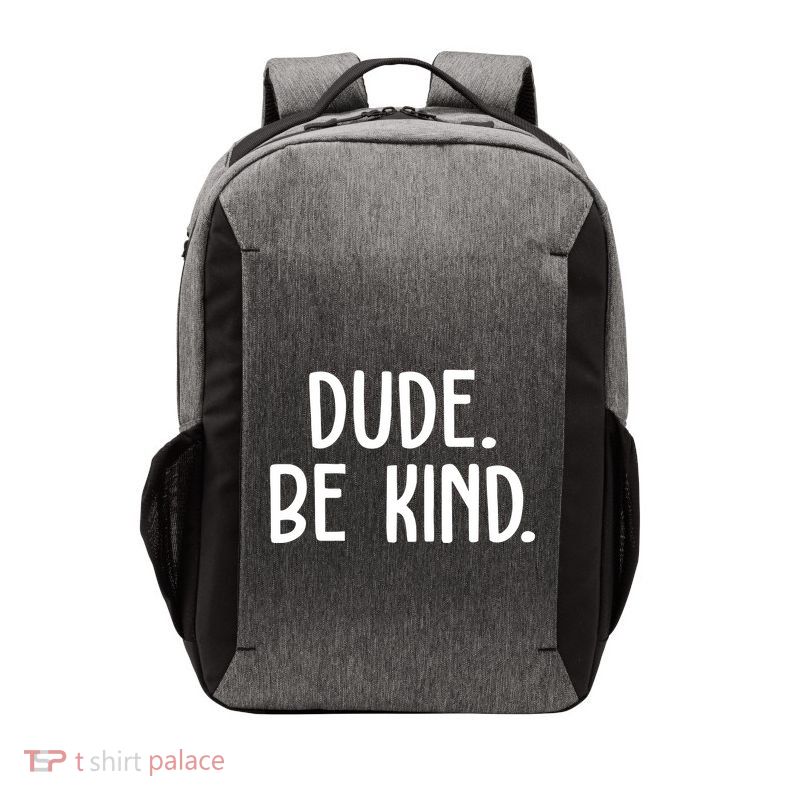 Dude Be Kind Anti Bully Vector Backpack