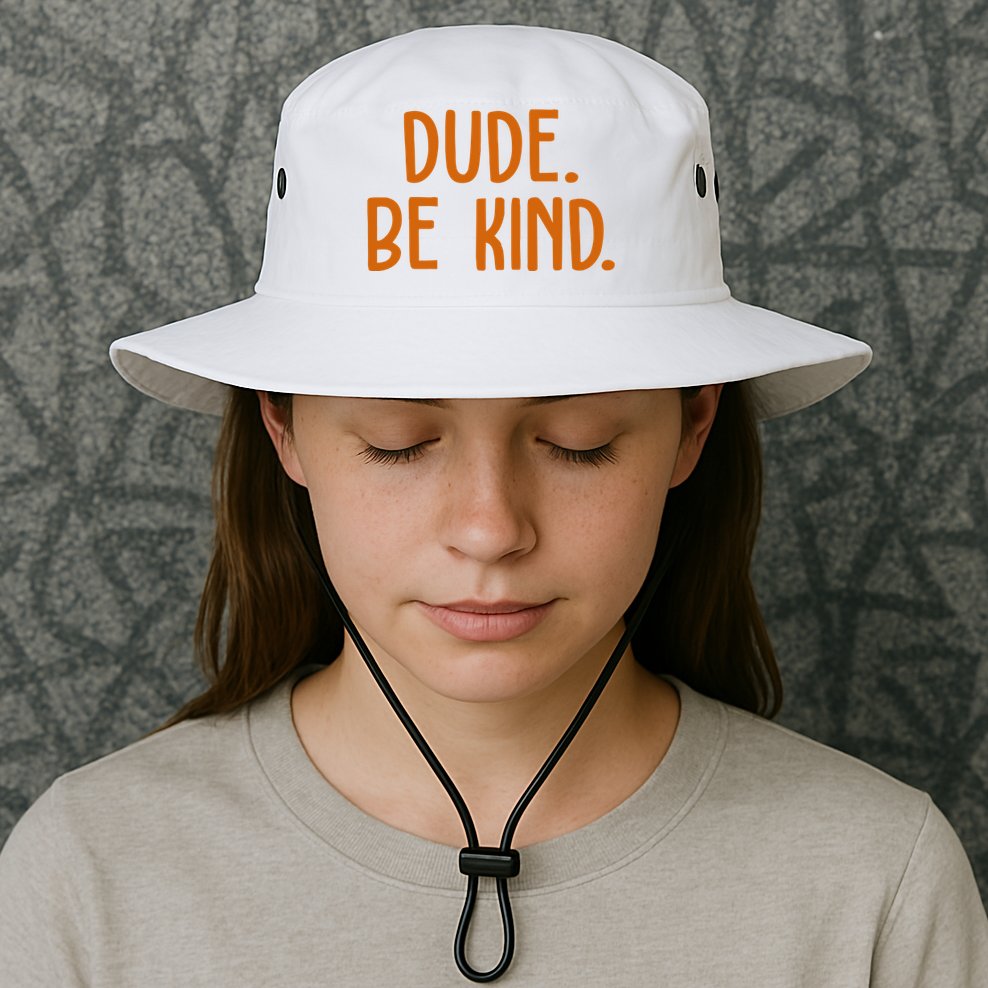 Dude Be Kind Anti Bully Bucket Hat