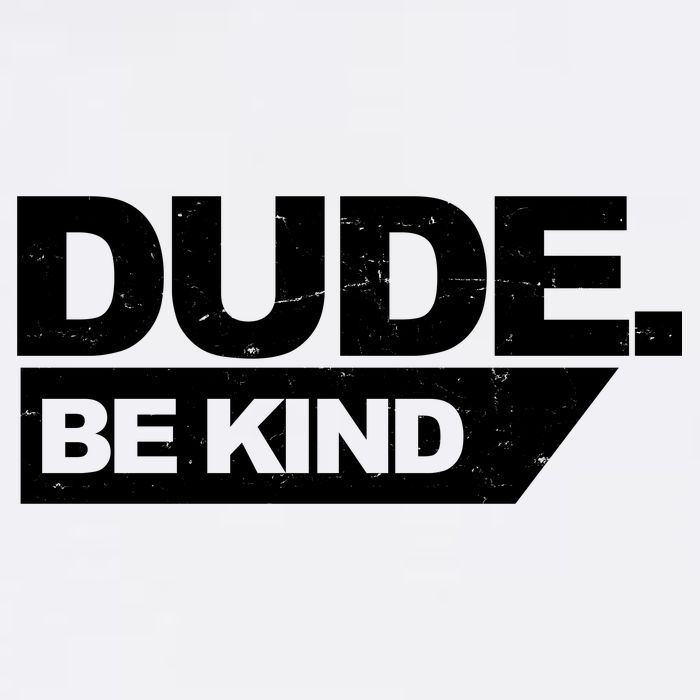 Dude Be Kind Anti Bullying Retro USA-Made Doggie Bandana