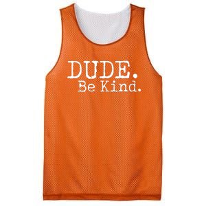 Dude Be Kind Kids Unity Day Orange Anti Bullying Mesh Reversible Basketball Jersey Tank