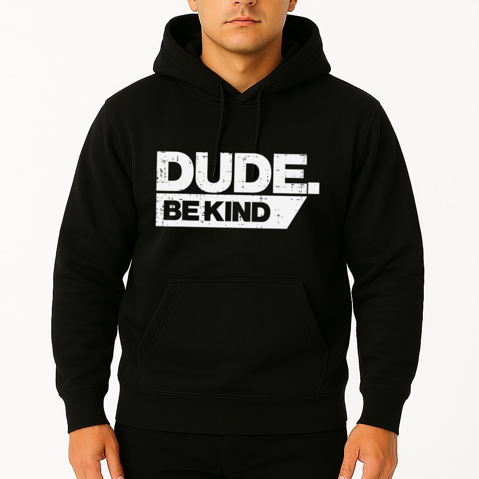 Dude Be Kind Kids Unity Day Orange Anti Bullying Hoodie