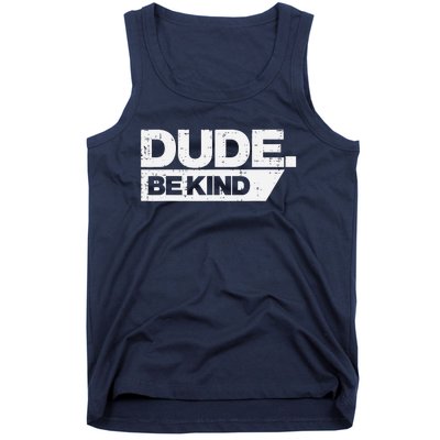 Dude Be Kind Kids Unity Day Orange Anti Bullying Tank Top