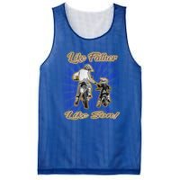 Dirt Bike Like Father And Son Hooded Funny Gift Mesh Reversible Basketball Jersey Tank