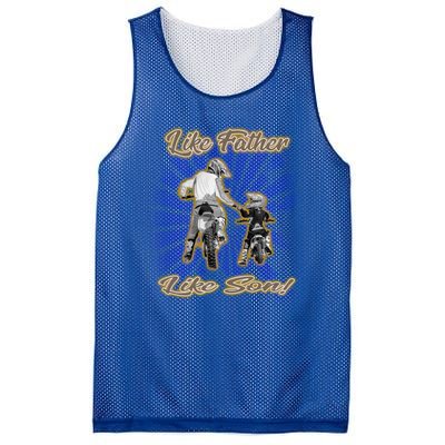 Dirt Bike Like Father And Son Hooded Funny Gift Mesh Reversible Basketball Jersey Tank