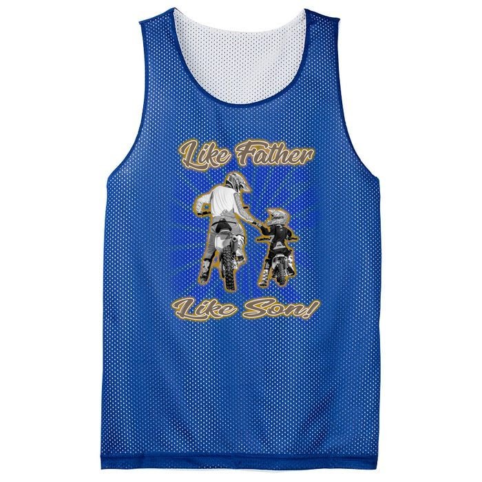 Dirt Bike Like Father And Son Hooded Funny Gift Mesh Reversible Basketball Jersey Tank