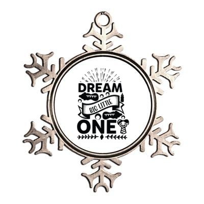 Dream Big Little One Metallic Star Ornament