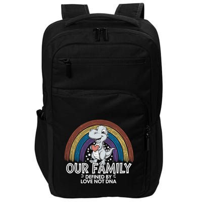 Defined By Love Not Dna Adoption Family Adoption Day Impact Tech Backpack