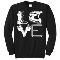 Dirt Bike LOVE Motocross MX Enduro Biker Gift Sweatshirt