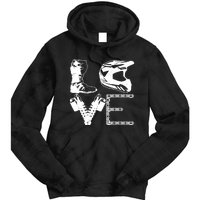 Dirt Bike LOVE Motocross MX Enduro Biker Gift Tie Dye Hoodie