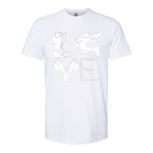 Dirt Bike LOVE Motocross MX Enduro Biker Gift Softstyle CVC T-Shirt