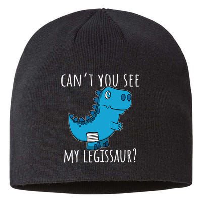 Dinosaur Broken Leg Get Well Soon For Leg Injury Sustainable Beanie