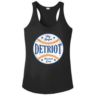 Detroit Big League Baseball Club Ladies PosiCharge Competitor Racerback Tank