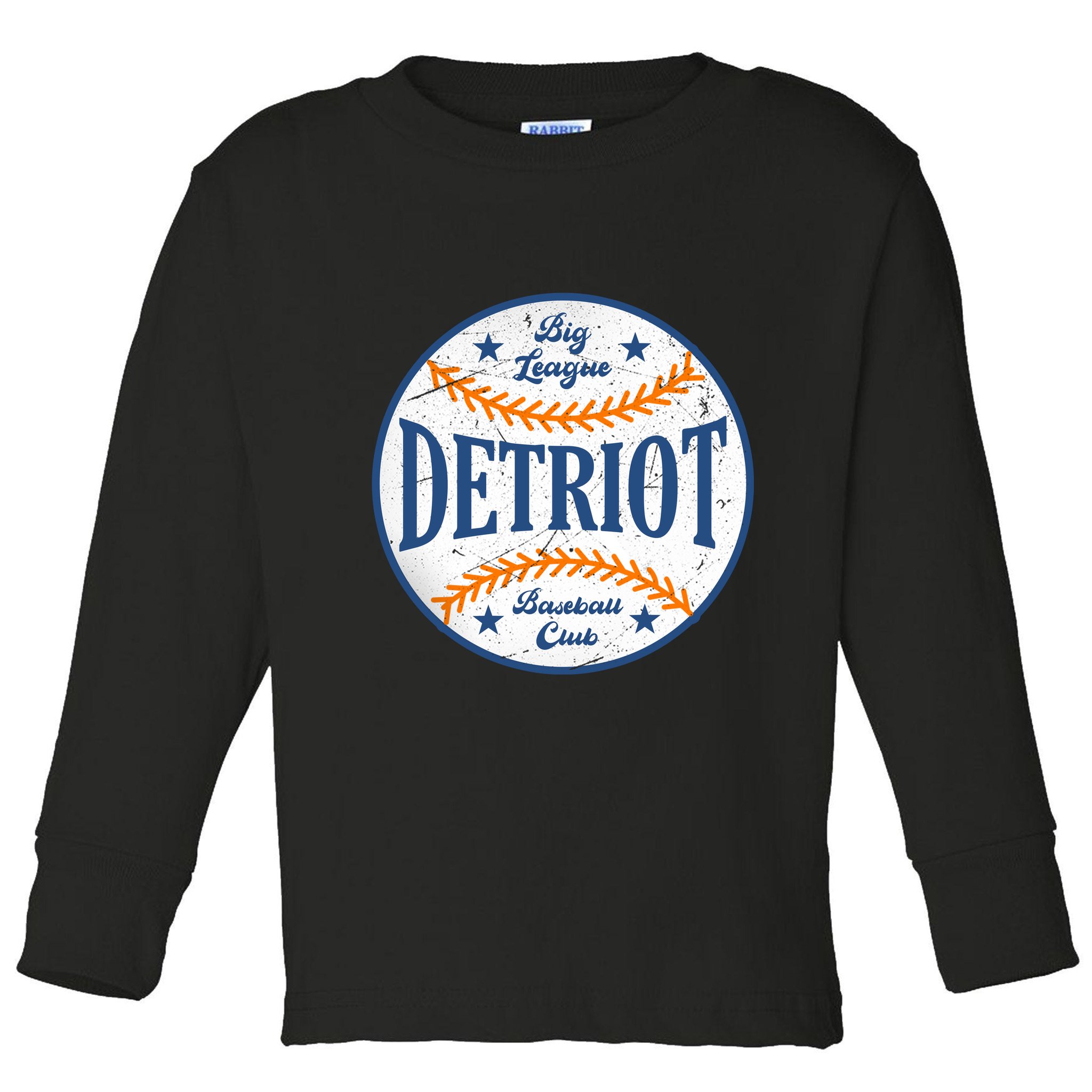 Detroit Big League Baseball Club Toddler Long Sleeve Shirt