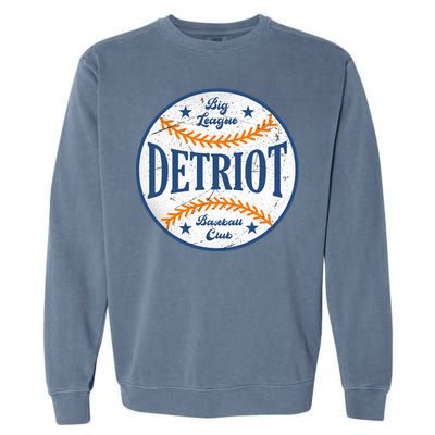 Detroit Big League Baseball Club Garment-Dyed Sweatshirt