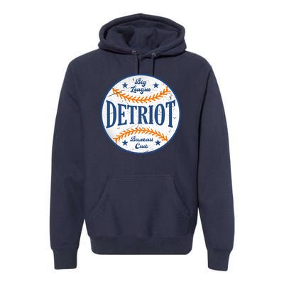 Detroit Big League Baseball Club Premium Hoodie