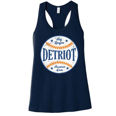 Detroit Big League Baseball Club Women's Racerback Tank