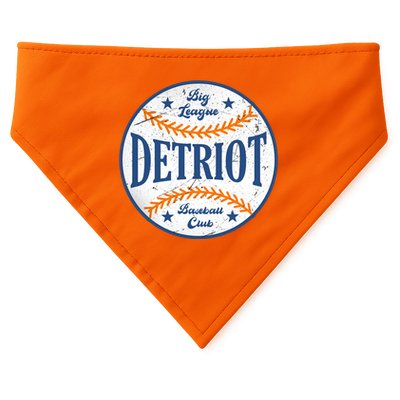 Detroit Big League Baseball Club USA-Made Doggie Bandana